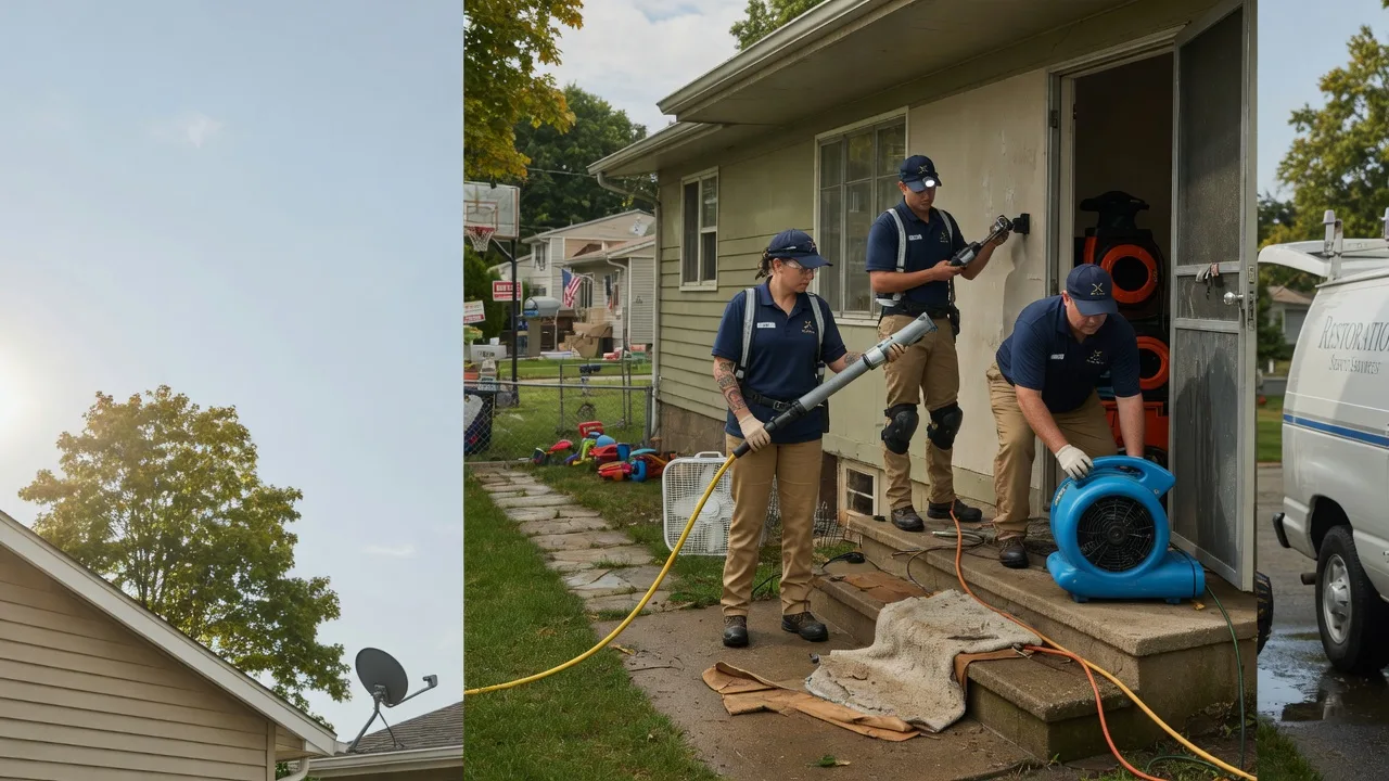 Crawl Space Water Removal in Yellow Springs, OH near me